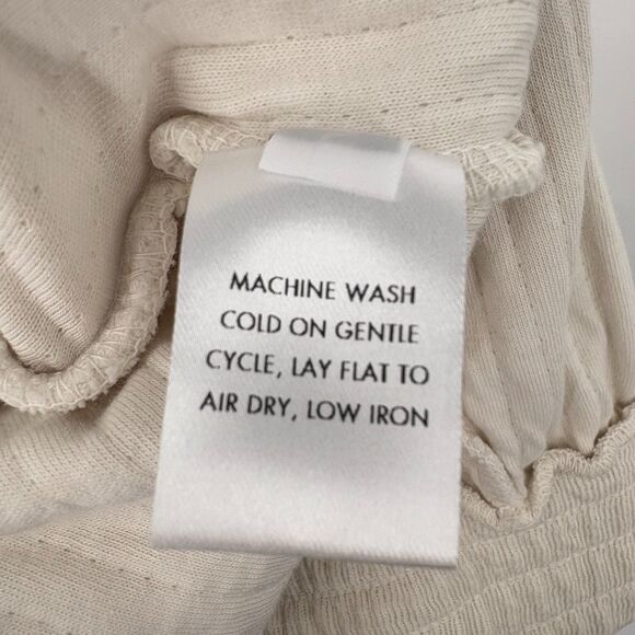 Apiece Apart Dinas Organic Cotton Joggers in Ivory, Sz Small, Luxury Capsule - Picture 12 of 12